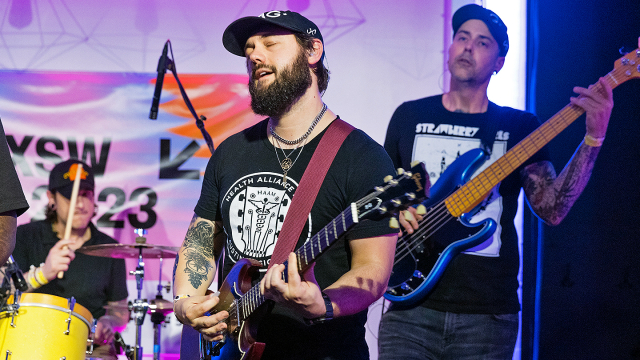 Jake Lloyd and the Health Alliance of Austin Musicians (HAAM) at SXSW 2023 - Photo by Kenneth Eke