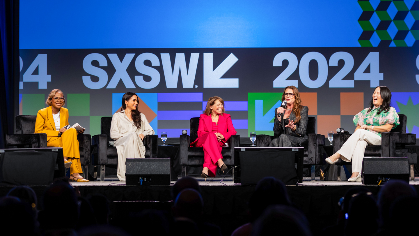 Keynote: Breaking Barriers, Shaping Narratives: How Women Lead On and Off the Screen – SXSW 2024 – Photo by Virginia Hernandez