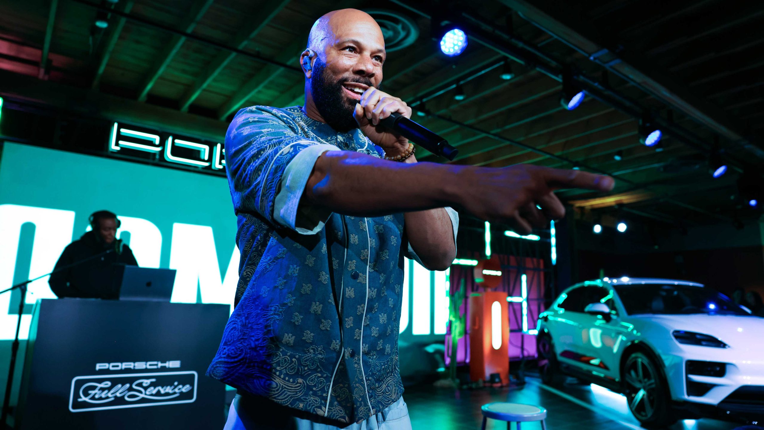 Common at Porsche – SXSW 2024 – Photo by Benedict Jones