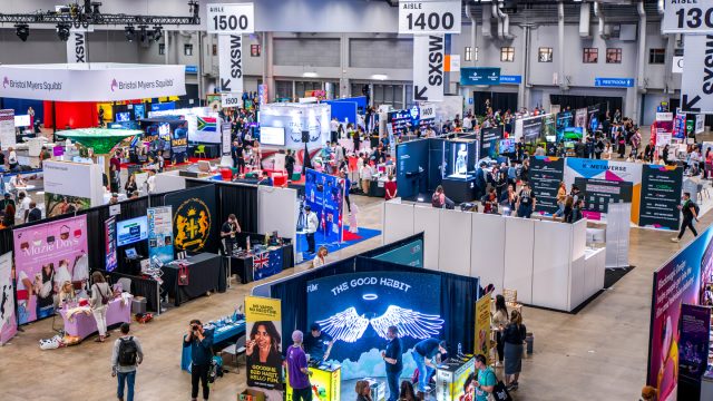 2024 SXSW Expo Aerial Shot – Photo by David Brendan Hall