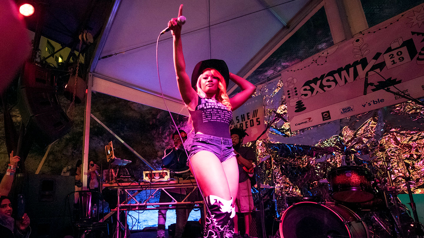 Megan Thee Stallion – SXSW 2019 – Photo by Lisa Walker