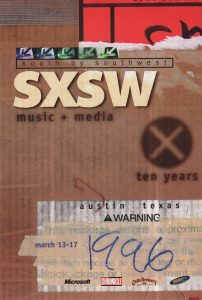 SXSW 1996 Poster